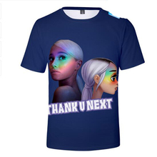 Thank U Next Ariana Grande 3D Print Cool T-shirt Summer Fashion Short Sleeve Hip Hop Streetwear Oversized TShirt Women Sweetener 2024 - buy cheap