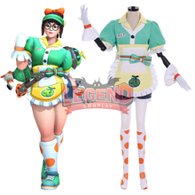 Cosplaylegend ow 3 anos de pele aniversário mei cosplay traje vestido de empregada doméstica saia conjunto completo feito sob encomenda 2024 - compre barato