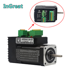 NEMA17 integrado 42mm 0.7Nm 24VDC 1500rpm DSP circuito cerrado Motor codificador todo en uno JMC Easy Servo IHSS42-24-07 2024 - compra barato