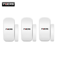 2019 Fuers 3pcs/lot Wireless Door Magnetic Sensor Detector For WG11 WIFI GSM PSTN Home Security Burglar Voice Alarm System 2024 - buy cheap