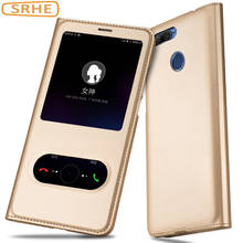 Huawei Honor 9 Lite Case Flip Luxury PU Leather Business Cover For Huawei Honor 9 Lite Honor9 Lite Open Window Phone Smart Cases 2024 - buy cheap