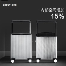 Carrylove business 20/24 tamanho luxo, alta qualidade, moda tamanho grande pc rolling bagagem spinner mala de viagem 2024 - compre barato