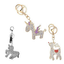 DIY Full Drill Special Shaped Diamond Painting Keychains Women Bag Horse Pendant Jewelry Key Ring Embroidery Cross Stitch 2024 - buy cheap