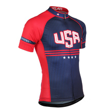 2018 Summer USA Cycling Jersey Men Mountain Bike Shirt Maillot Ropa Ciclismo Racing Bicycle Clothes Quick-Dry Cycling Clothing 2024 - buy cheap