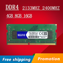 MLLSE Ram 4GB 8GB 16GB DDR4 2133Mhz 2400Mhz 2133 2400 DDR 4 DDR4 8GB Memory Ram Memoria sdram sodimm Laptop Notebook 4G 8G 16G 2024 - buy cheap