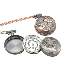 High Quality Pocket Watch Style 3 Layers Metal Tobacco Crusher Smoke Herbal Herb Grinder Smoking Detectors Pipes Tools Grinding 2024 - buy cheap