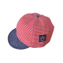 Gorra de Sol para bebé y niño recién nacido, gorro de playa, boina de algodón para niño pequeño, gorras de béisbol a rayas, novedad de verano de 2018 2024 - compra barato