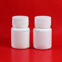 100pcs/lot 15g 15ml plastic Medicine bottle with white screw cap Small Pill Packing container sample vials free shipping 2024 - buy cheap