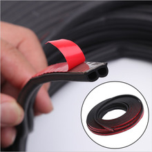 5M Car Door Seal Strip Waterproof Edge Trim Noise Insulation Sealing B Shape For Window Door Engine Cover Car Rubber Strip 2024 - buy cheap