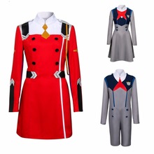 Takerlama Anime DARLING in the FRANXX Hiro CODE 016 Zero ICHIGO Two MIKU Cosplay Costume Uniform KOKORO School Uniform Cosplay 2024 - buy cheap