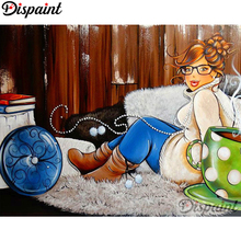 Dispaint Full Square/Round Drill 5D DIY Diamond Painting "Cartoon beauty scenery" Embroidery Cross Stitch Home Decor Gift A06072 2024 - buy cheap