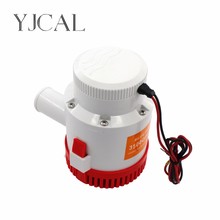 Bomba de agua eléctrica para acuario, sumergible, Motor de hidroavión, casas, barcos, 3500GPH DC 12/24V 2024 - compra barato