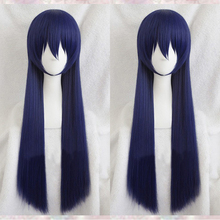 Anime Love Live! LoveLive! Sonoda Umi 80cm Long Mixed Blue Hair Heat Resistant Cosplay Costume Wig + Free Wig Cap 2024 - buy cheap