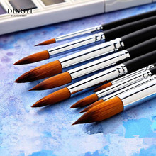 9pcs Artist Fine Long Handle Nylon Oil Watercolor Paint Brushes For Gouache Acrylic Painting Brush Pen Drawing Tool Art Supplies 2024 - buy cheap
