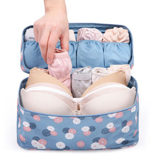 Women Girl Travel Bra Underwear Organizer Bag Cosmetic Makeup Toiletry Wash Storage Case Bra Bag 2024 - buy cheap