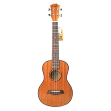 Ukulele elétrico tenor acústico de 26 cabeças, guitarra de viagem de 4 cordas, madeira mogno, instrumento de música #8 2024 - compre barato