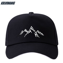 2021 New Mountain Range Printed Men&Women's Baseball Caps Adjustable Snapback Caps Summer Fashion Outdoor Sport Sun Hats Dad Hat 2024 - buy cheap