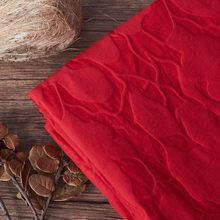 Красный шелк тутового шелкопряда хлопок нейлон tissu жаккардовая ткань tissus Западный стиль Одежда цельное платье ткань 2024 - купить недорого