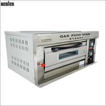 XEOLEO Commercial Gas oven Bread oven Bread baking machine Stainless steel 1layer 2 plates Bakery equipment with Digital Timer 2024 - buy cheap