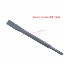 Carbide Material Pointed Round handle electric Hammer chisel spade drill sharp drill bit for concrete/brick/wall/tile slotting 2024 - buy cheap