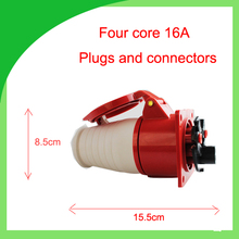 16a 380v tomada industrial impermeável e tomada ip44 tomada trifásica 4 pinos e tomada oculta 2024 - compre barato