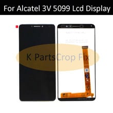 Para Alcatel 3V 5099 lcd Display + MONTAJE DE digitalizador con pantalla táctil reemplazo para Alcatel 3V ot5099 lcd teléfono celular 2024 - compra barato