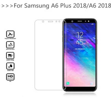 2 Pieces Screen Protector for Samsung Galaxy A6 2018 Glass Tempered Protective Film Glass for Samsung Galaxy A6 Plus 2018 2024 - buy cheap