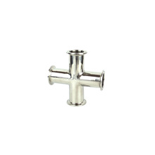 19mm Pipe OD Tri Clamp 50.5mm Feerule OD 304 Stainless Steel 304 4 Way Cross Sanitary Fitting Home brew 2024 - buy cheap