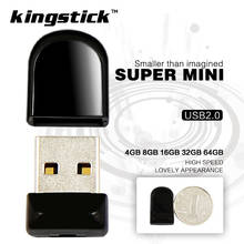 Kingstick mini Pen Drive small USB Flash Drive 128GB 64GB 32GB pendrive 16GB 8GB memory Flash USB Stick pen driver cool gift 2024 - buy cheap