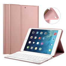 Чехол для клавиатуры для iPad 9,7 2017 / iPad Air 2 1, силиконовый мягкий чехол для iPad 2017, чехол 9,7 с Bluetooth клавиатурой A1822 A1823 2024 - купить недорого