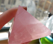 SUIRONG---323+++1Pcs Natural Rose Quartz Crystal Pyramid Healing 40*40mm 2024 - buy cheap