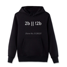 To Be Or Not To Be Programming Men's Hoodie Fashion Male Fleece zipper Sweatshirts Brand Printed Hoody Sweatshirtss Cool jacket 2024 - buy cheap