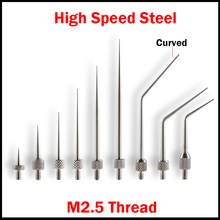R0.15 OD 7mm 13mm 22mm Measure Length M2.5 Thread HSS Guage Micrometer Pin Pointed Taper Head Straight Dial Indicator Tip Probe 2024 - buy cheap