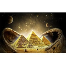 5D Diy Diamond Painting"Pyramids of Egypt"Full Square Drill Mosaic Full Embroidery Hobby Crafts Display Cross Stitch Home Decor 2024 - buy cheap