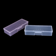 1PCS 19*8*4cm Plastic transparent Jewelry Storage Box Case Craft Organizer Beads DIY Clear Home Storage Tools 2024 - buy cheap