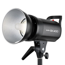 Godox-Iluminación estroboscópica para estudio de fotografía, lámpara de cabeza con pantalla LED de 400W, 110V, 5600K, SK400 2024 - compra barato