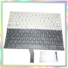 Brand new AZERTY FR French France Keyboard without Backlight & keyboard screws for Macbook Air 13.3" A1369 A1466 2011-2014 Years 2024 - buy cheap