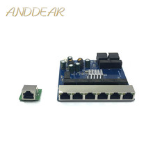 Industrial Ethernet Switch Module 5 Ports Unmanaged10/100/1000mbps  PCBA board OEM Auto-sensing Ports PCBA board OEM Motherboard 2024 - buy cheap