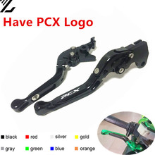 Motorcycle handle CNC Folding Extendable adjustable Brake Clutch Levers for YAMAHA PCX 150 PCX150 2010 2013 2014 2015 2016 2017 2024 - buy cheap