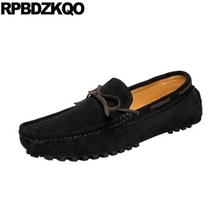 Luxury High Quality Moccasins Famous Driving Genuine Leather Nubuck Shoes Men Spring British Style Real Black 2021 Slip On Suede 2024 - buy cheap