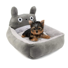 Totoro Pet Warm Soft Dog Cat House Supply For Dog Cat Rabbit Bed Pet Sleep Bad For Dog And Cat Small Pet Dog Lounger 2024 - buy cheap