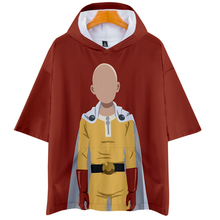 Camisetas estampadas con capucha en 3D para hombre y mujer, ropa informal de manga corta a la moda, de One Punch Man Temporada 2, verano, 2019 2024 - compra barato