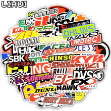 100 PCS Racing Car Stickers Car Styling JDM Waterproof Sticker to DIY Motocross Racing Helmet Skateboard Bicycle Laptop Luggage 2024 - buy cheap