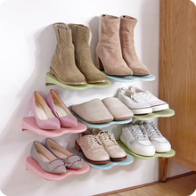 Colgador de zapatos de plástico para colgar en la pared, soporte de almacenamiento creativo para el hogar, sala de estar, Baño 2024 - compra barato