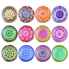 10pcs/lot MIX Snap Button 18mm Glass Snaps Button Jewelry Charms DIY Bracelet Necklace Snaps Jewelry ZB406 2024 - buy cheap