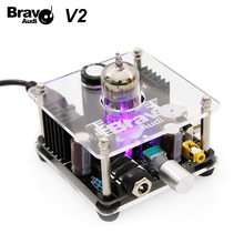 Bravo Audio V2 Valve Class A 12AU7 Tube Headphone Amplifier 2024 - купить недорого