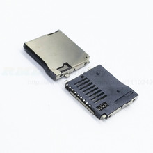 10pcs Tf card connector sd therm micro sd mobile phone ram card connector memory card connector Socket free shipping 2024 - buy cheap