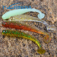 TSURINOYA 12Pcs Soft Bait 50mm 0.6g Fishing Lure Protein Lures Fake Fish Feeder Silicone BaitsBass Fishing Tackle Leurre Peche 2024 - buy cheap