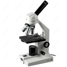 Microscopio compuesto para estudiantes, suministros de AmScope, 40X-400X 2024 - compra barato