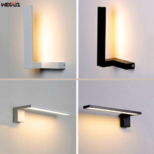 LED Long Strip Wall Lamp Modern Bedroom Bedside Lamp Nordic Personality Creative Staircase Aisle Corridor Background Wall Lamp 2024 - buy cheap